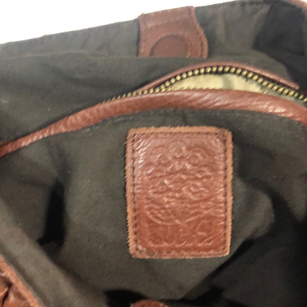Lucky Brand Brown Leather Hobo Purse - Picture 3 of 8